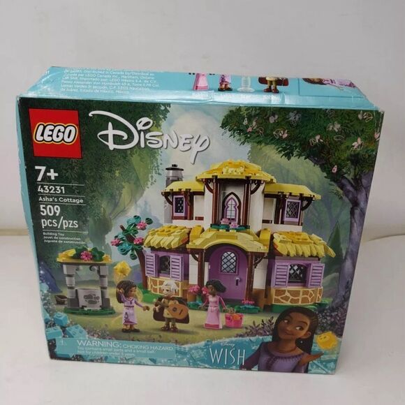 LEGO Disney Wish Asha’s Cottage 43231 Building Set Collectible Gift for Kids 7+ - Picture 1 of 1